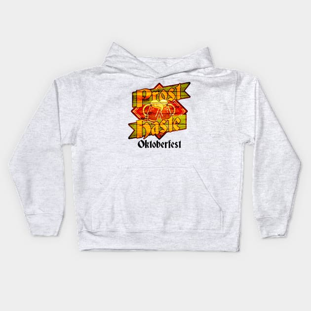 Prost Haste Kids Hoodie by ilcalvelage